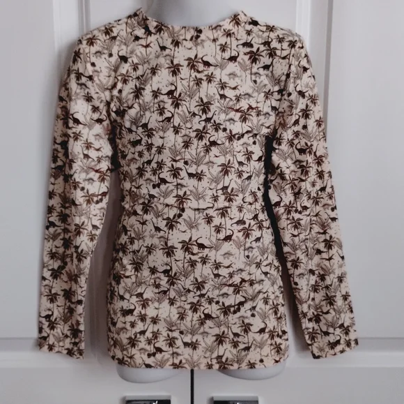 Konges Sløjd Dinosaur Rashguard Swim Top - Picture 4 of 6